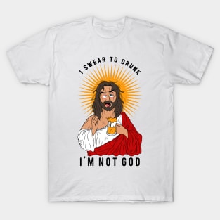 A-Hole " Drunk Jesus" Tee T-Shirt